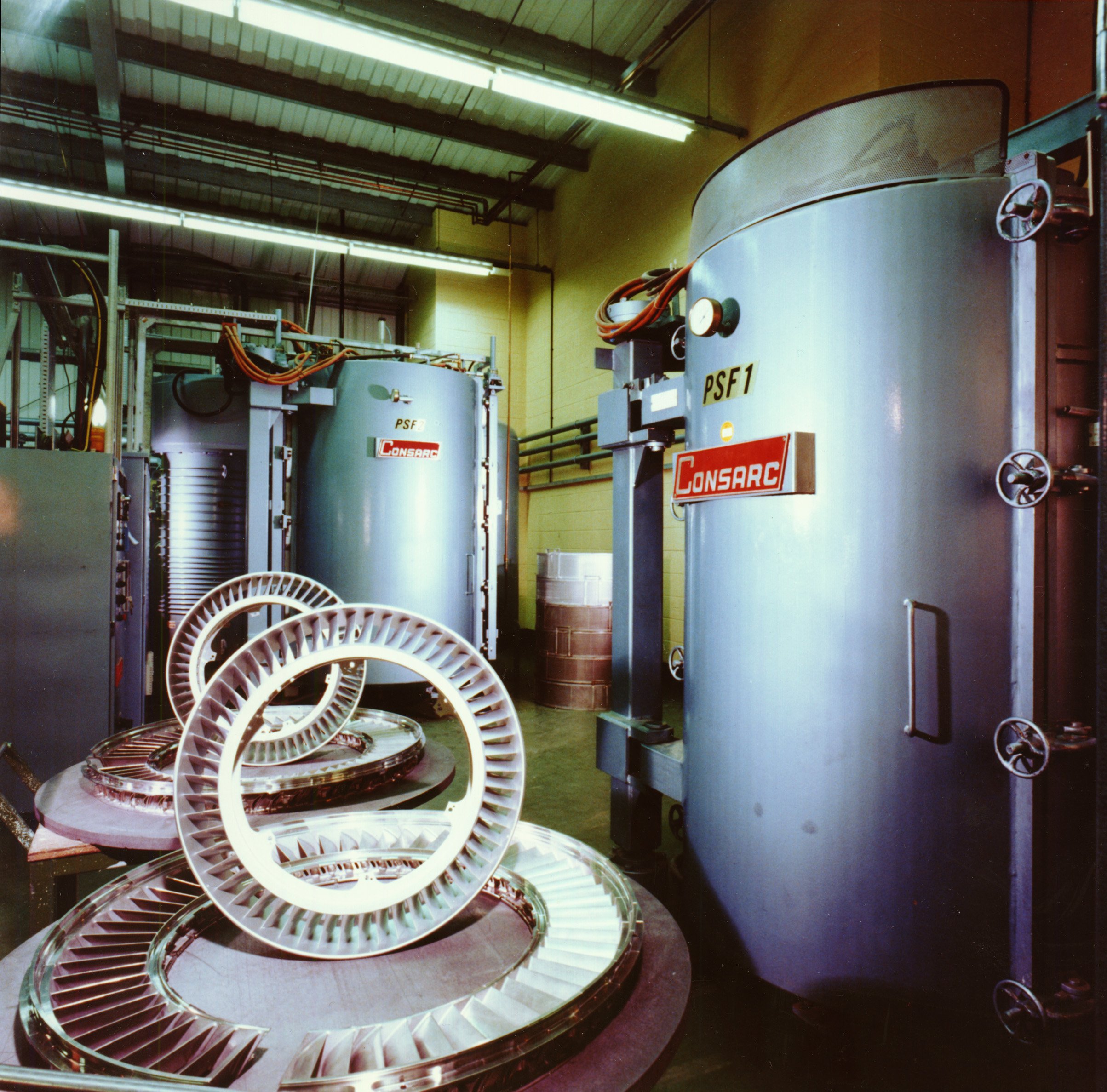 Consarc Clamshell Vacuum Heat Treatment Furnaces